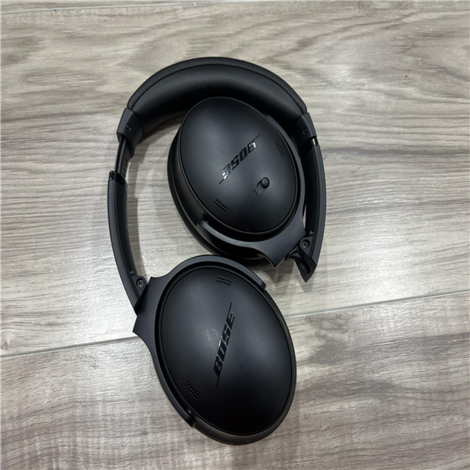 AS-IS Bose QuietComfort Bluetooth Wireless Noise Cancelling Headphones - Black