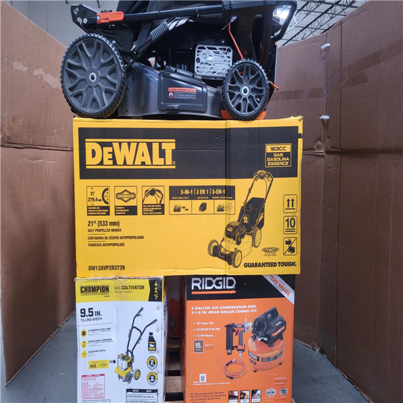 CALIFORNIA AS-IS OUTDOOR POWER EQUIPMENT