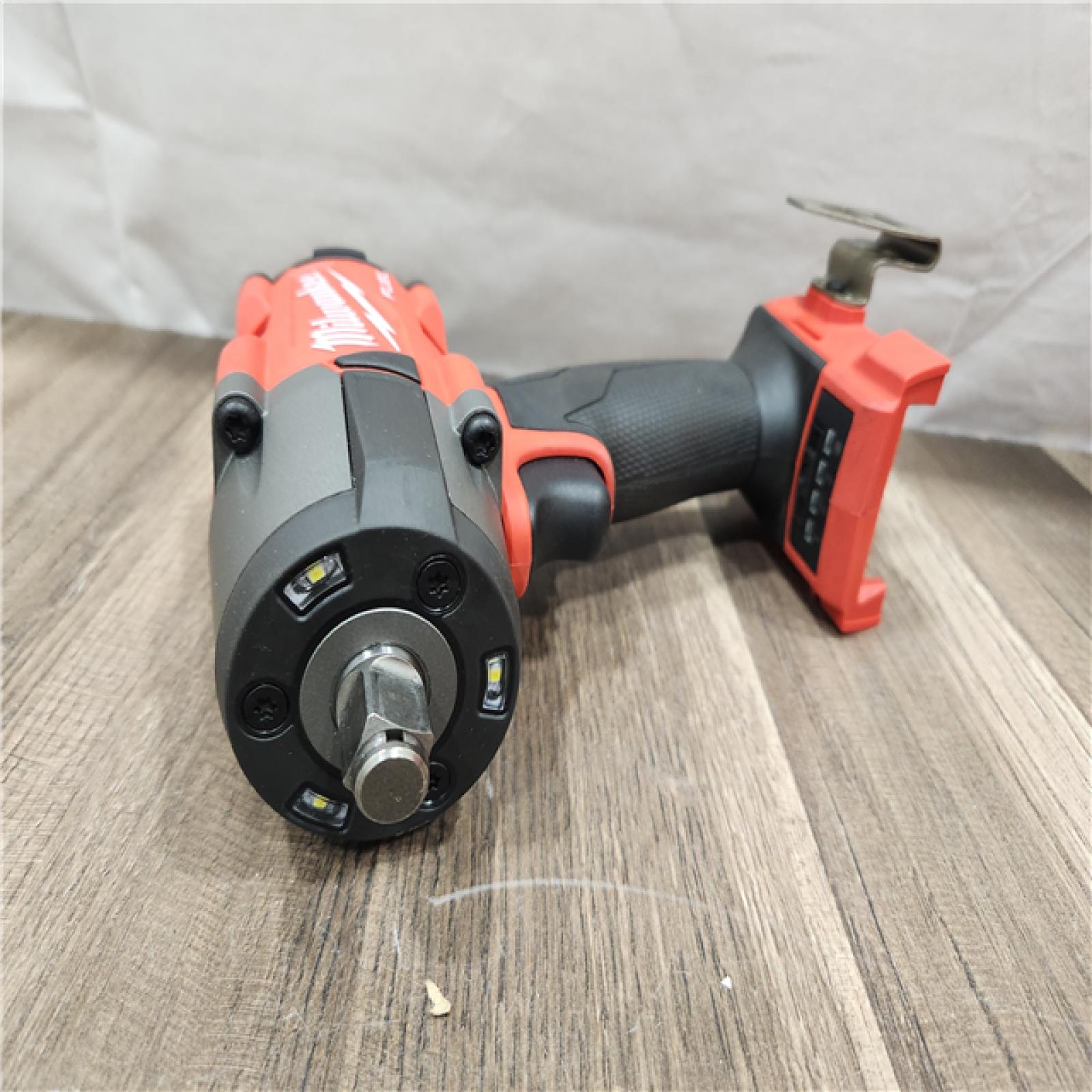 AS-IS- Milwaukee M18 18V Fuel 1/2 Mid-Torque Impact Wrench Cordless Lithium-Ion Brushless (Tool-Only)