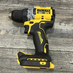 AS-IS DEWALT 20V XR Lithium-Ion Cordless Brushless 1/2 in. Drill/Driver Kit