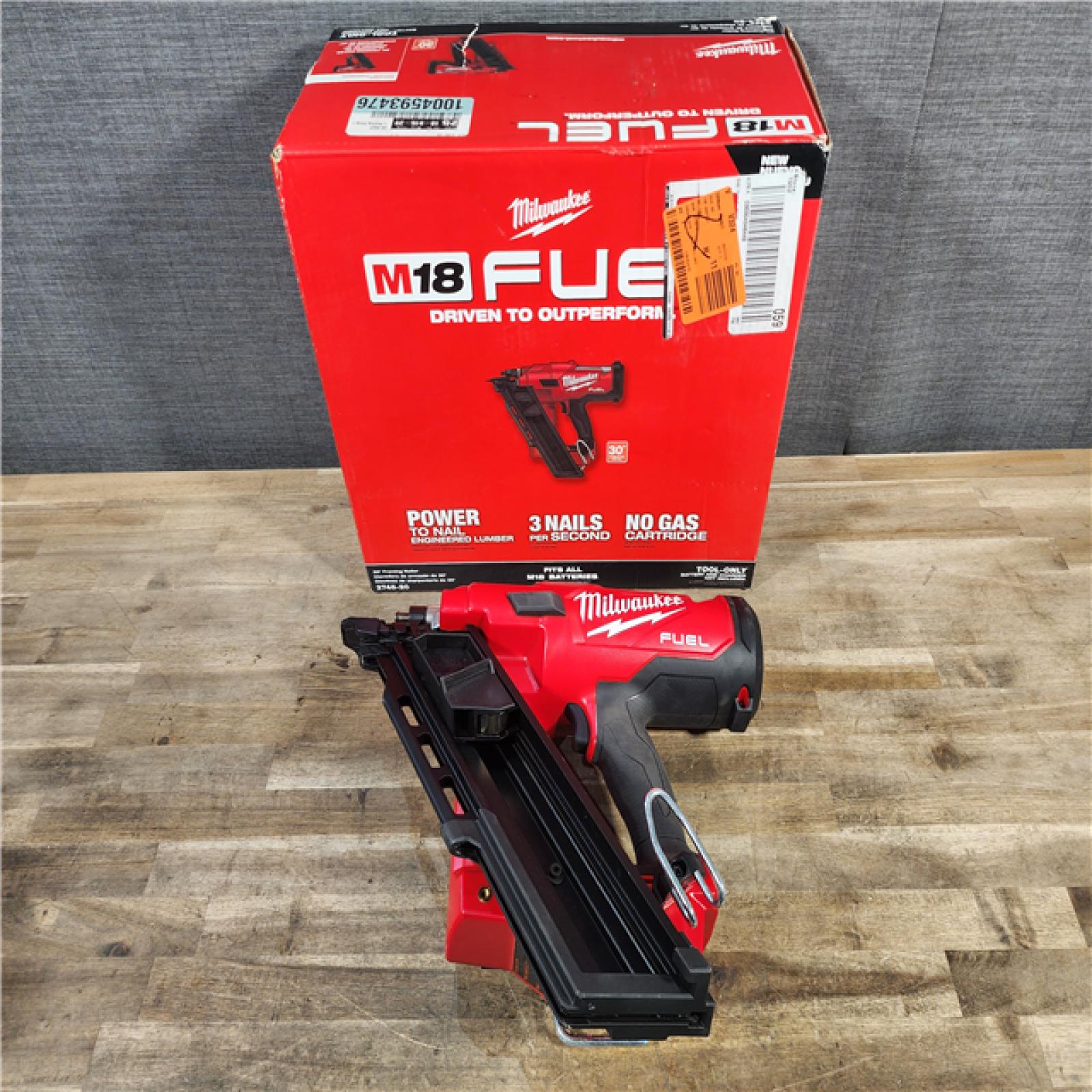 HOUSTON LOCATION - AS-IS (APPEARS LIKE NEW) M18 FUEL 3-1/2 in. 18-Volt 30-Degree Lithium-Ion Brushless Cordless Framing Nailer (Tool-Only)