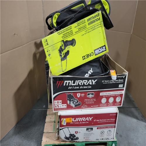 CALIFORNIA AS-IS OUTDOOR POWER EQUIPMENT