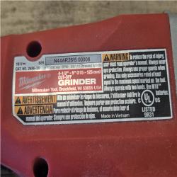 AS-IS Milwaukee 18V Lithium-Ion Brushless Cordless 4-1/2 in./5 in. Grinder w/Paddle Switch (Tool-Only)