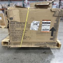 DALLAS LOCATION- AS-IS HUSKY 56IN. 23 DRAWER TOOL CHEST AND CABINET