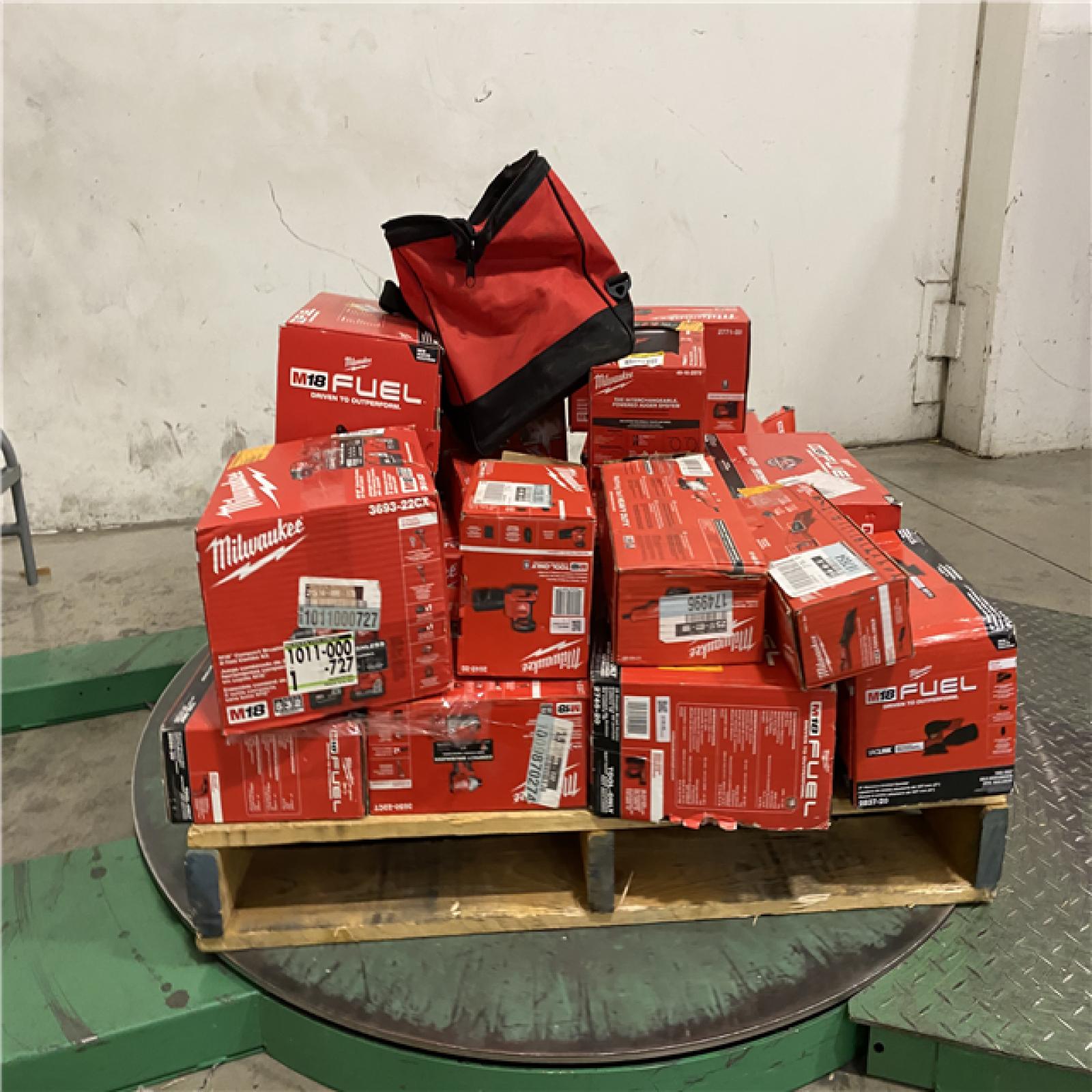 Dallas Location - As-Is MILWAUKEE Tool Pallet