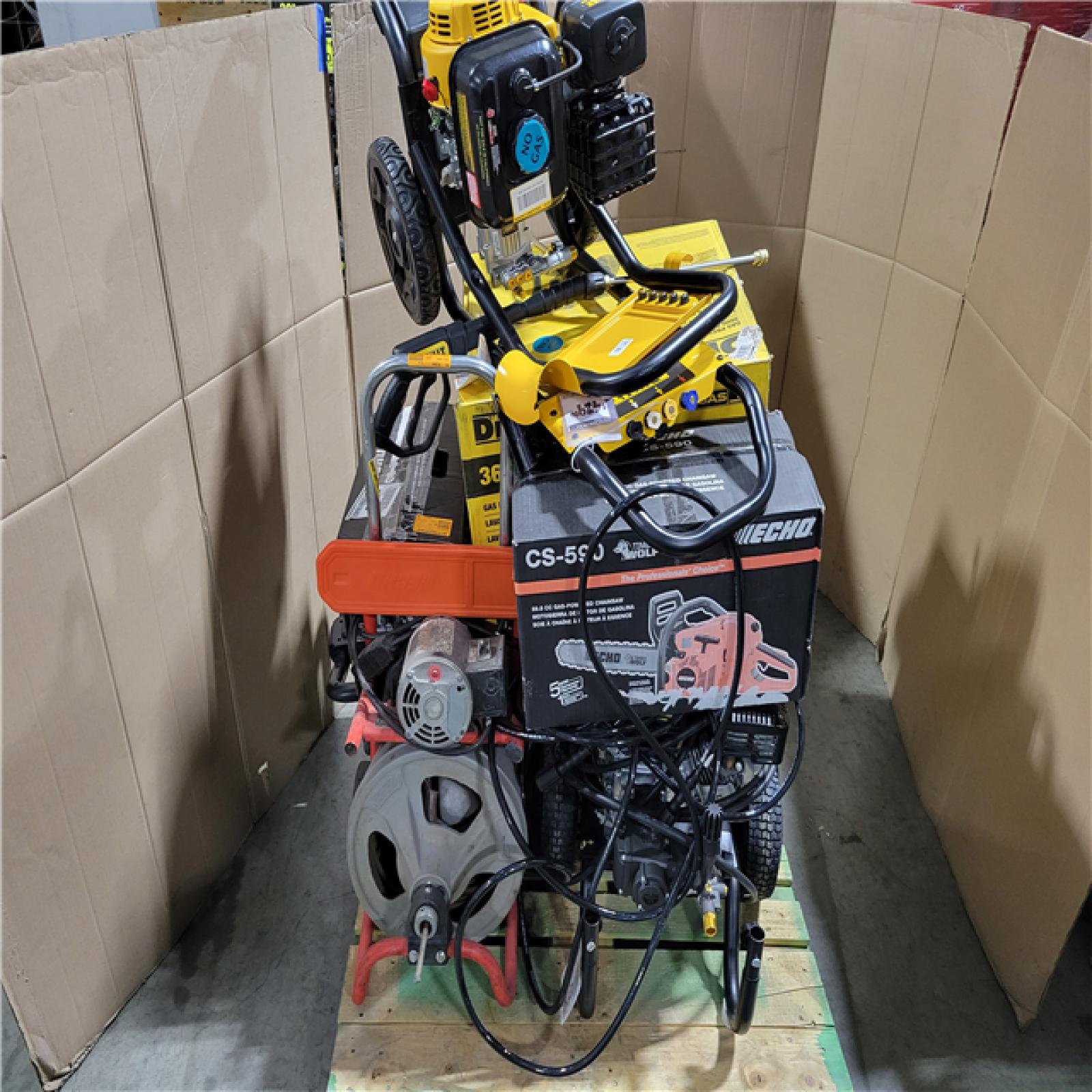 CALIFORNIA AS-IS OUTDOOR POWER EQUIPMENT