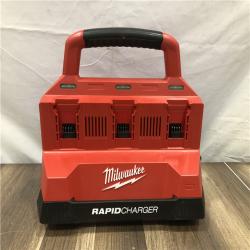 AS-IS Milwaukee M18 18V Lithium-Ion PACKOUT 6-Port Rapid Charger