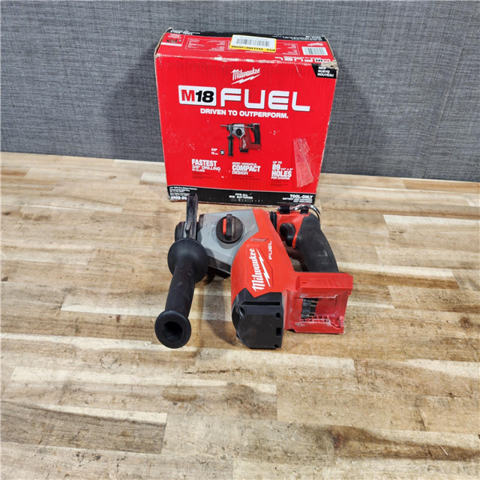 HOUSTON LOCATION - AS - IS Milwaukee FUEL 18V Lithium-Ion Brushless Cordless 5/8 in. SDS-Plus Rotary Hammer (Tool-Only)