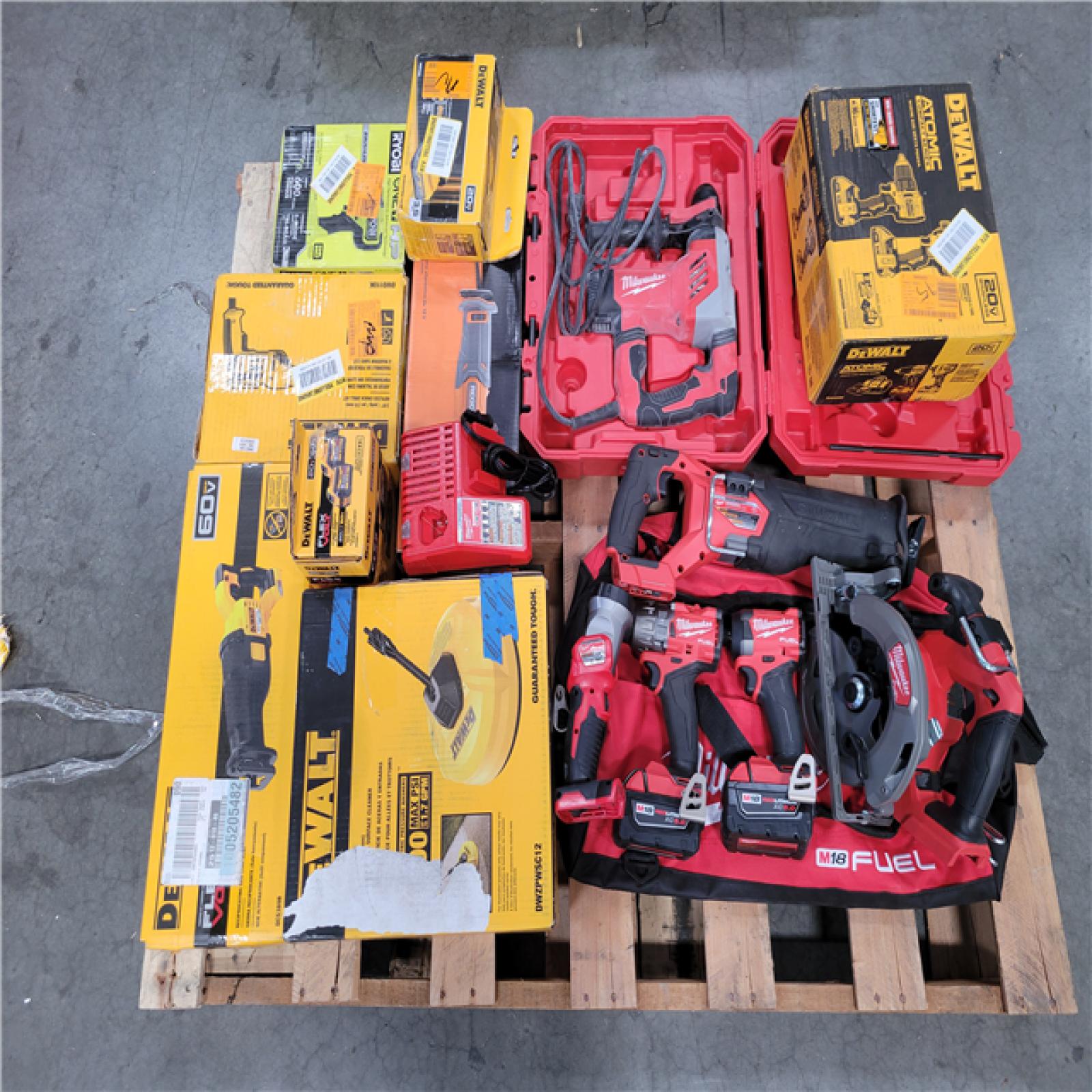 CALIFORNIA AS-IS TOOL PALLET