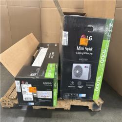 CALIFORNIA AS IS LG DUAL COOL MINI SPLIT COOLING AND HEATING