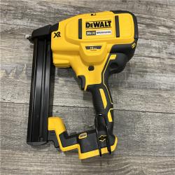 AS-IS DEWALT 20V MAX XR Lithium-Ion Cordless 18-Gauge Narrow Crown Stapler Kit