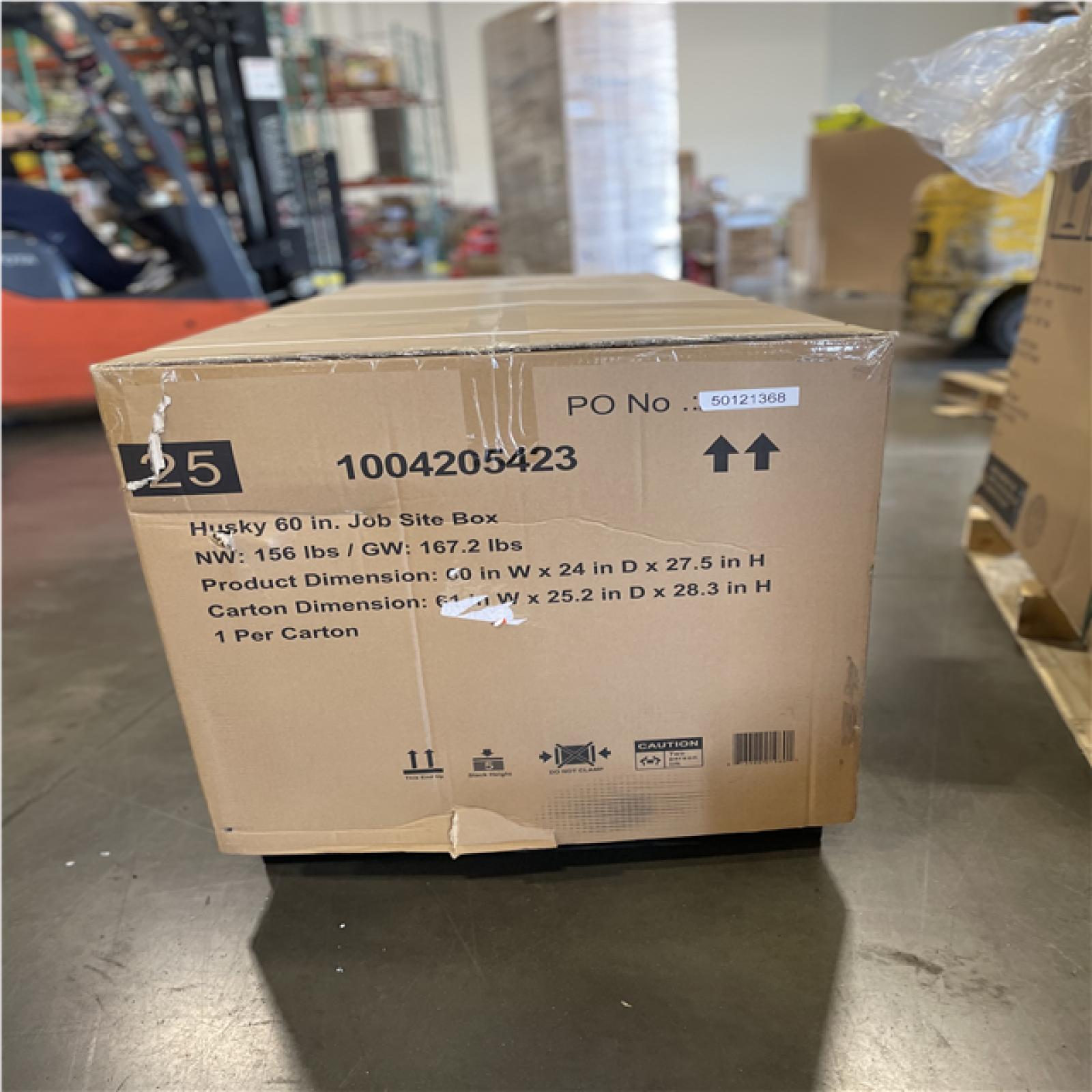 DALLAS LOCATION- HUSKY 60in Job Site Box