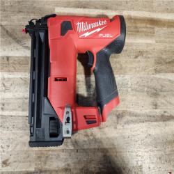 HOUSTON LOCATION - AS-IS Milwaukee FUEL 12-Volt Lithium-Ion Brushless Cordless 18-Gauge 1-1/2 in. Compact Brad Nailer (Tool Only)