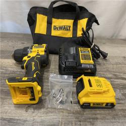 AS-IS DEWALT Atomic 20V Lithium-Ion Cordless Compact 1/2 in. Drill/Driver Kit