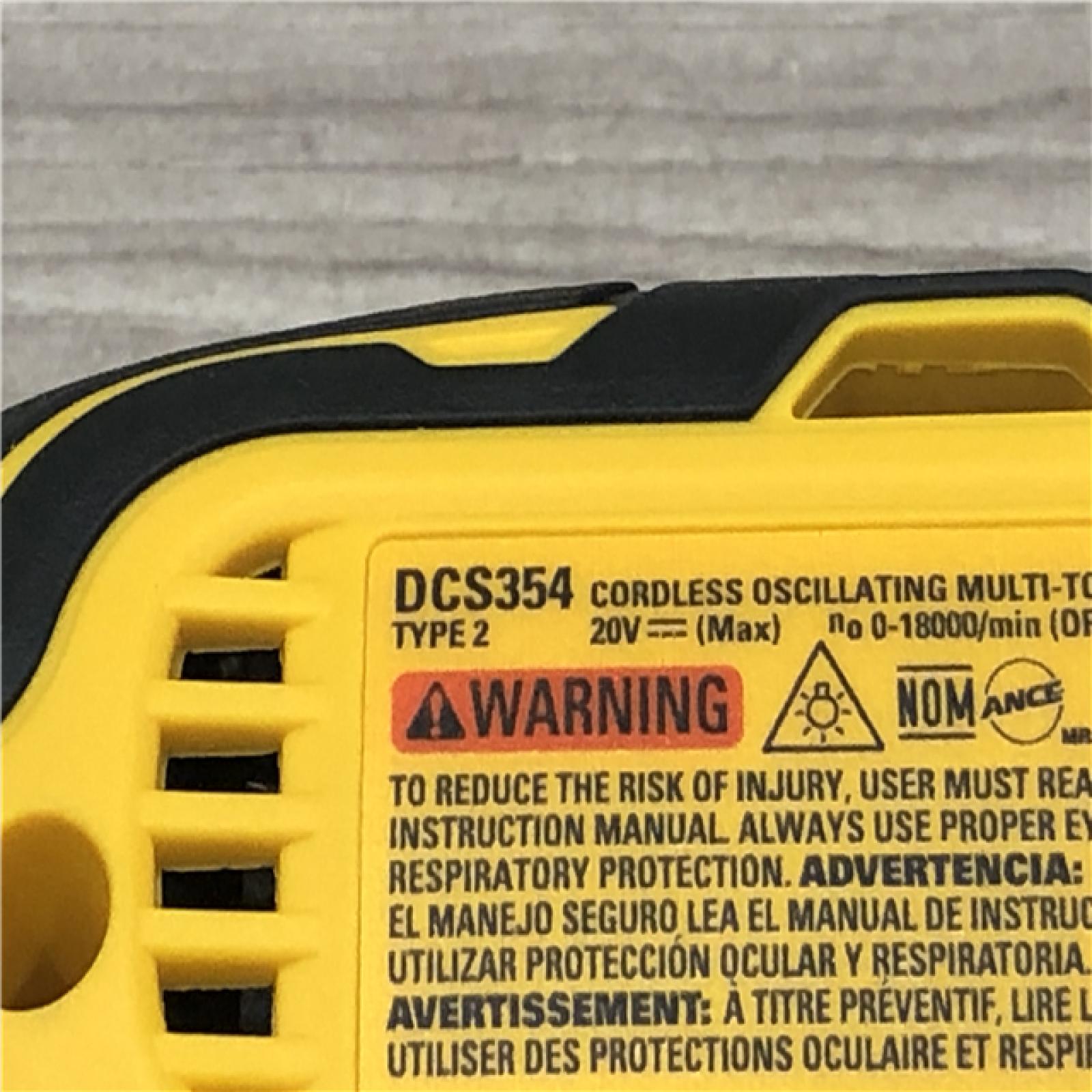 AS-IS DEWALT ATOMIC 20V MAX Cordless Oscillating Multi Tool (Tool Only)