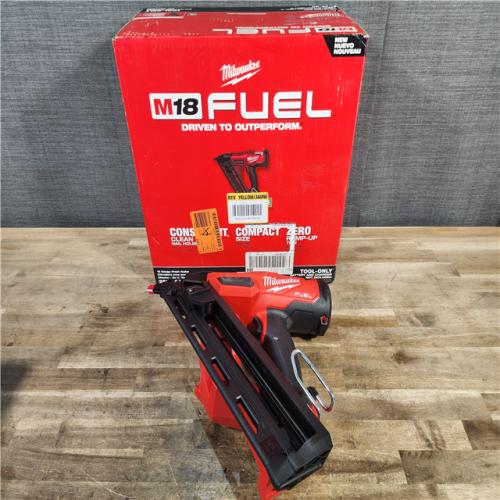 HOUSTON LOCATION - AS-IS Milwaukee 2839-20 M18 FUEL 15 Ga. 18 Volt Brushless Angled Finish Nailer (TOOL ONLY)