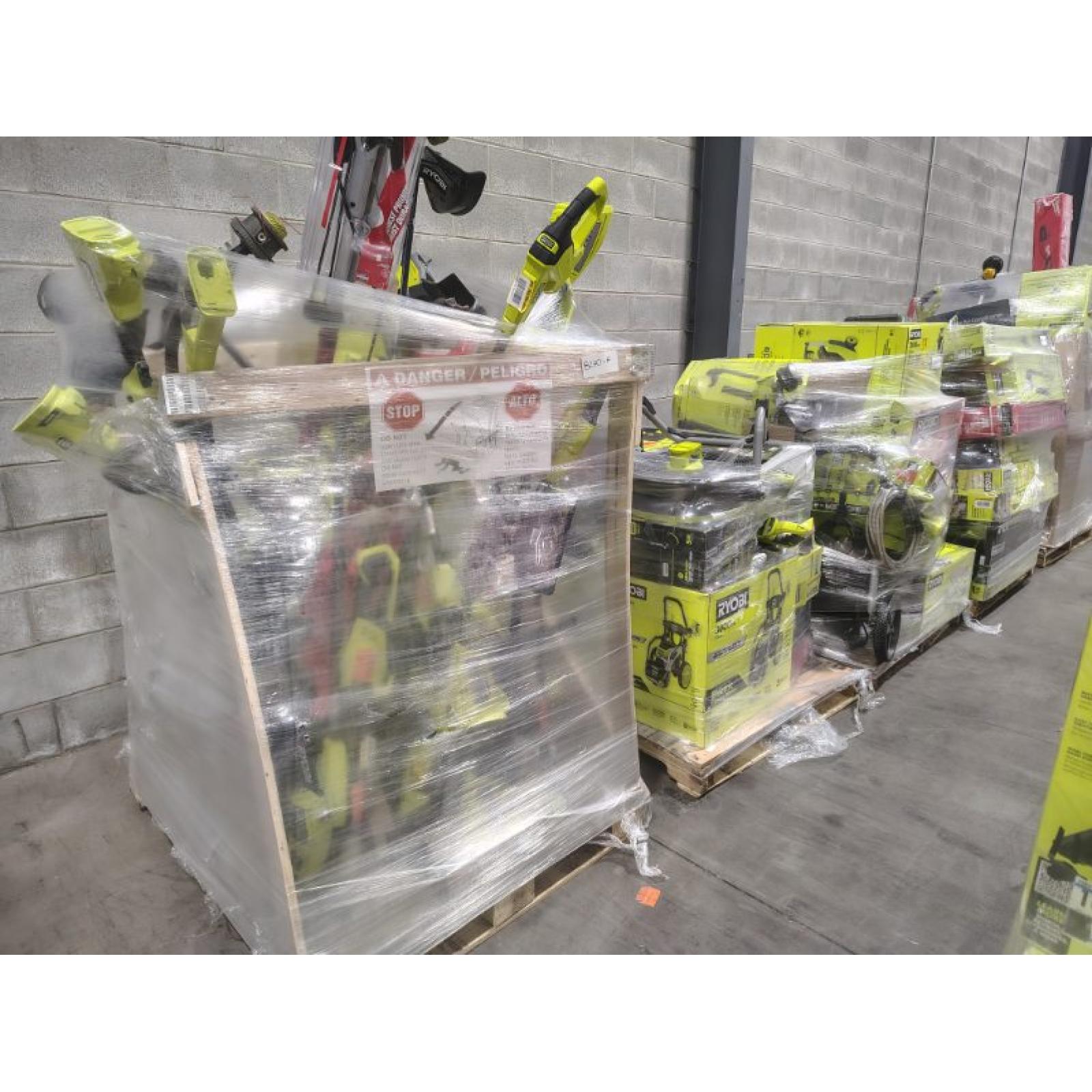Pittston Location As-Is Power Tools Partial Truckload (13 Pallets) 8270-A