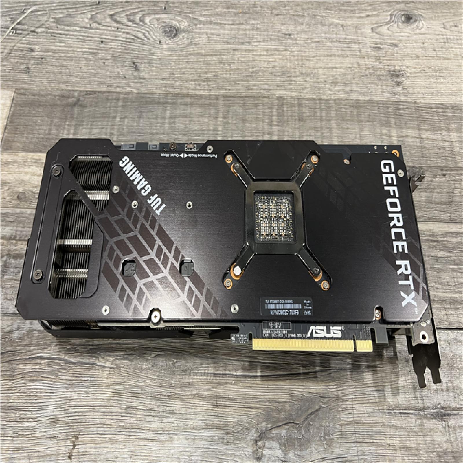 AS-IS Asus TUF Gaming NVIDIA GeForce RTX 3080 Ti OC Edition Graphics Card