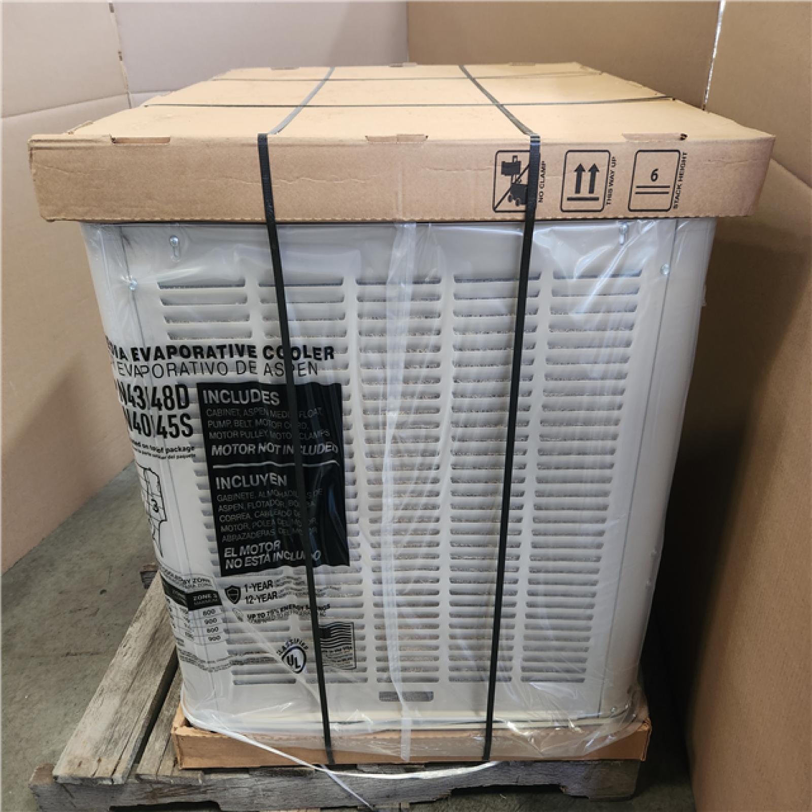 Phoenix NEW Champion Cooler 4600 CFM Side-Draft Wall/Roof Evaporative Cooler for 1700 sq. ft. (Motor Not Included)