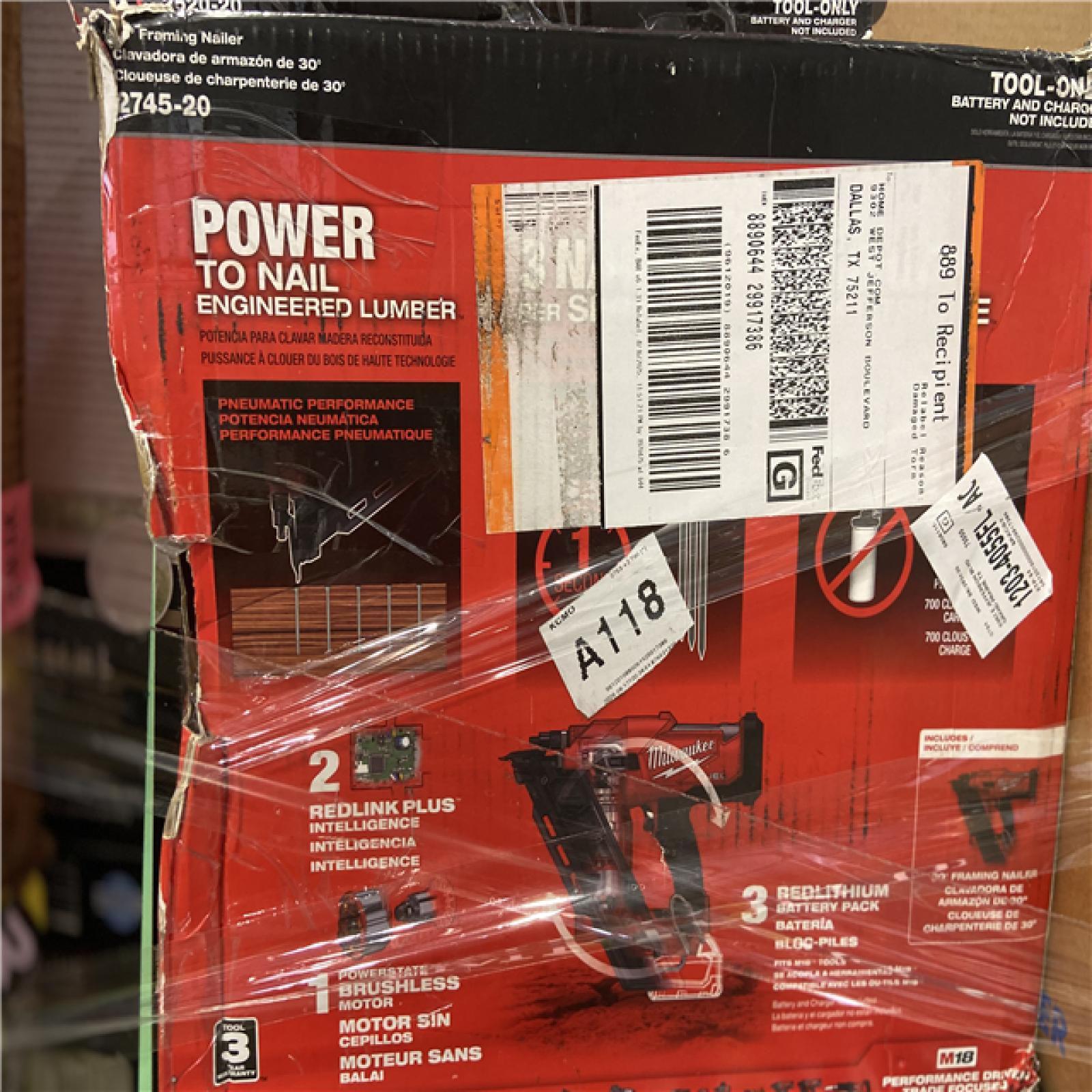 DALLAS LOCATION - AS-IS HOME IMPROVEMENT PALLET