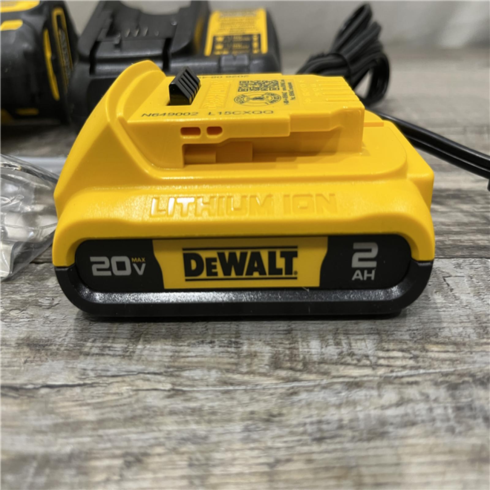 AS-IS DEWALT Atomic 20V Max Lithium-Ion Brushless Cordless Compact 1/4 in. Impact Driver Kit