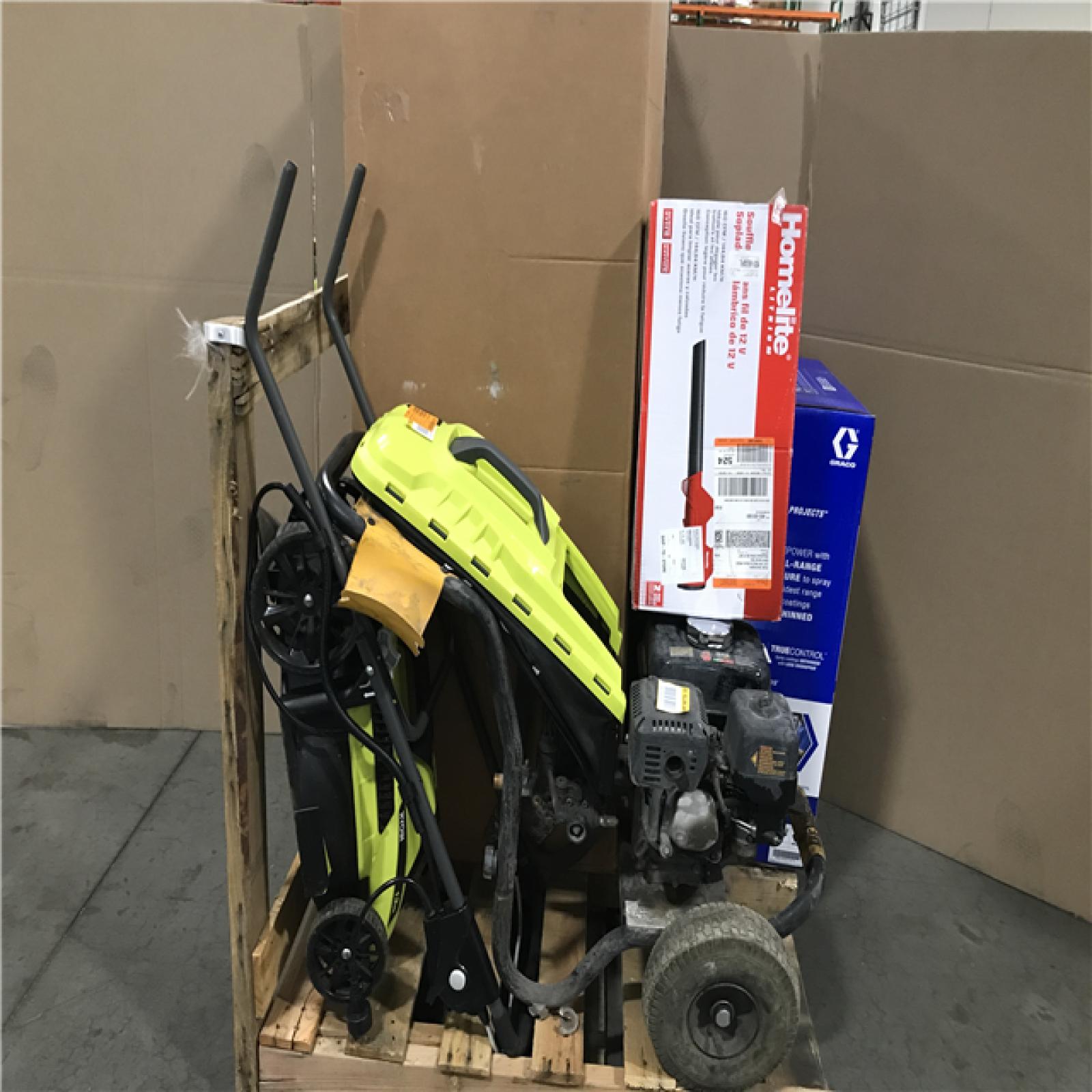 CALIFORNIA AS-IS OUTDOOR POWER EQUIPMENT