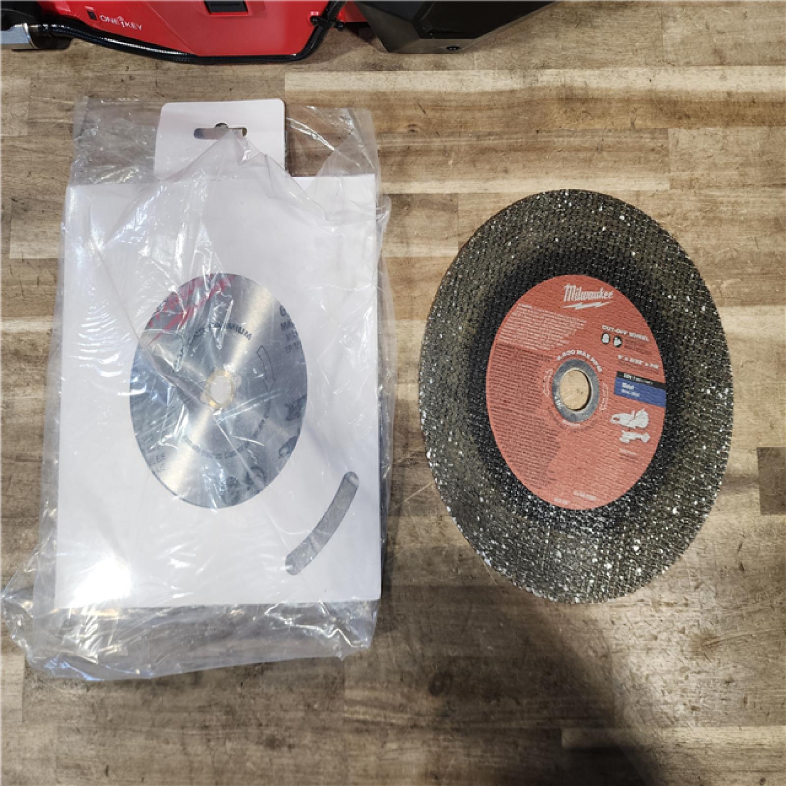 HOUSTON LOCATION - AS-IS Milwaukee M18 FUEL 9 Cut-Off Saw with ONE-KEY (TOOL ONLY)