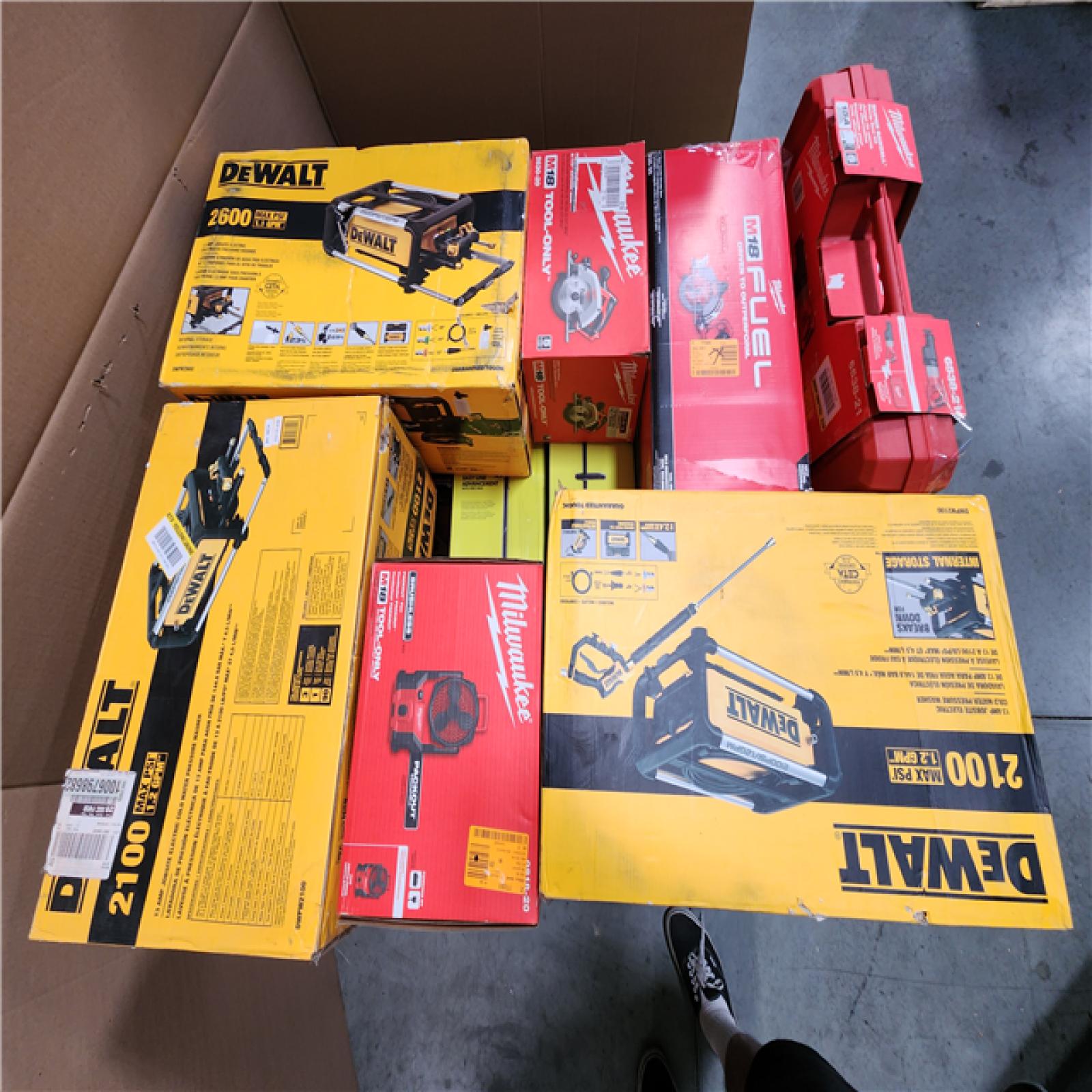 CALIFORNIA AS-IS TOOL PALLET