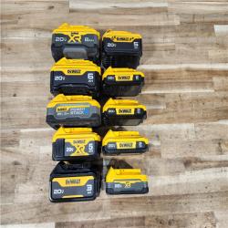 HOUSTON LOCATION - AS-IS DEWALT BATTERY PACK QTY - 10