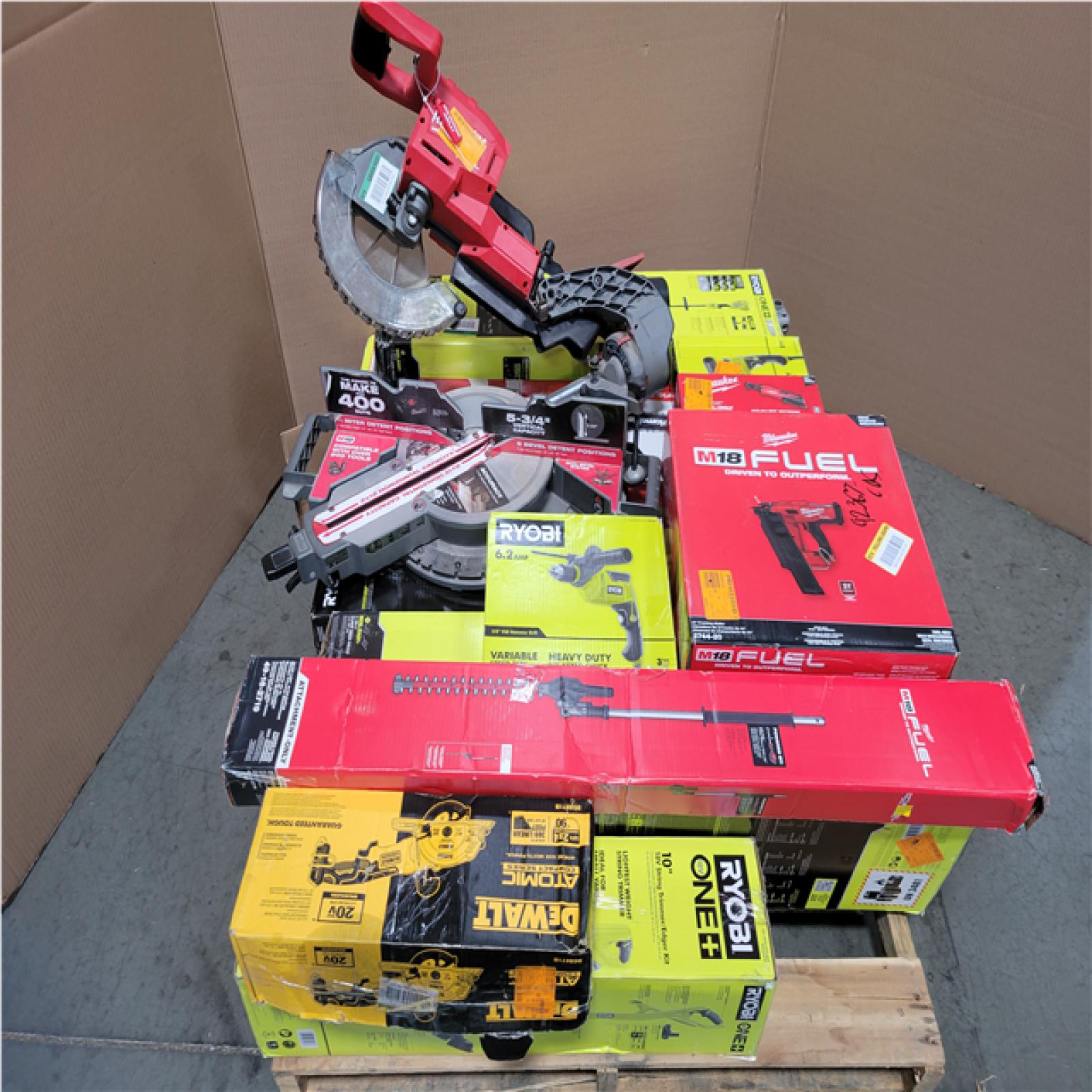 CALIFORNIA AS-IS TOOL PALLET