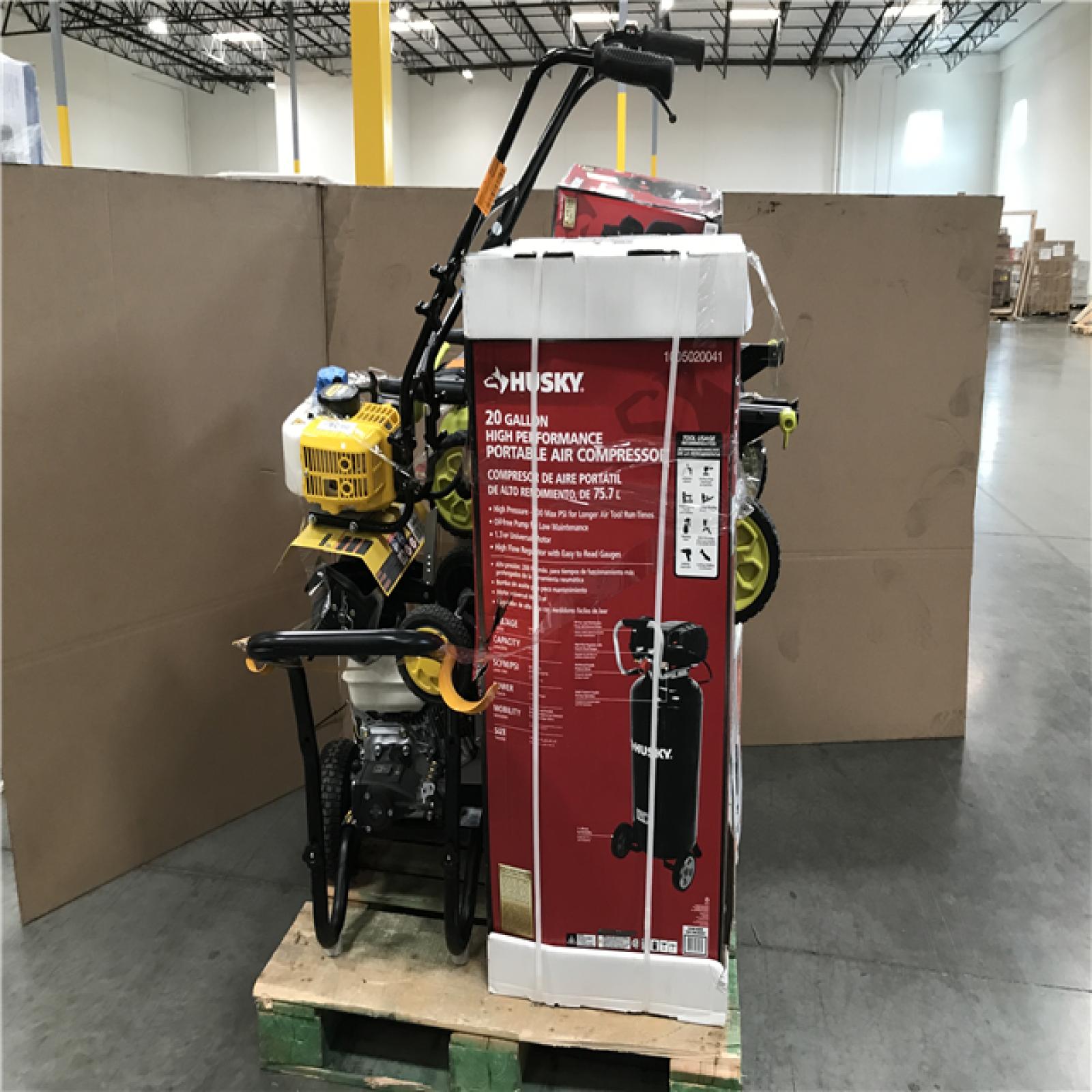 CALIFORNIA AS-IS OUTDOOR POWER EQUIPMENT