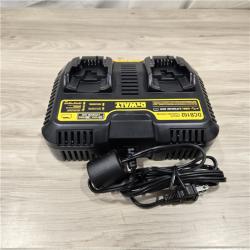 LIKE NEW! - DEWALT 12-Volt to 20-Volt MAX Dual Port Jobsite Fast Charging Station
