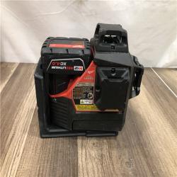 AS-IS Milwaukee 12-Volt Lithium-Ion Cordless Green 250 ft. 3-Plane Laser Level Kit