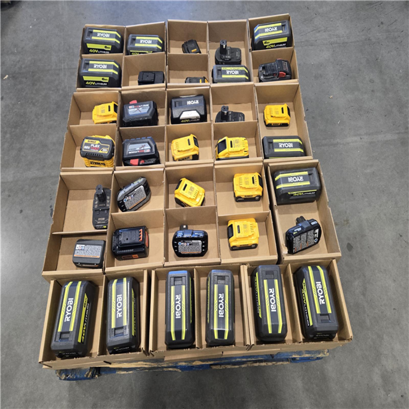 DALLAS LOCATION- AS-IS BATTERY PALLET