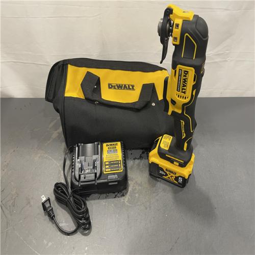AS-IS - DeWalt ATOMIC 20V MAX Lithium-Ion Cordless Brushless Oscillating Multi Tool Kit