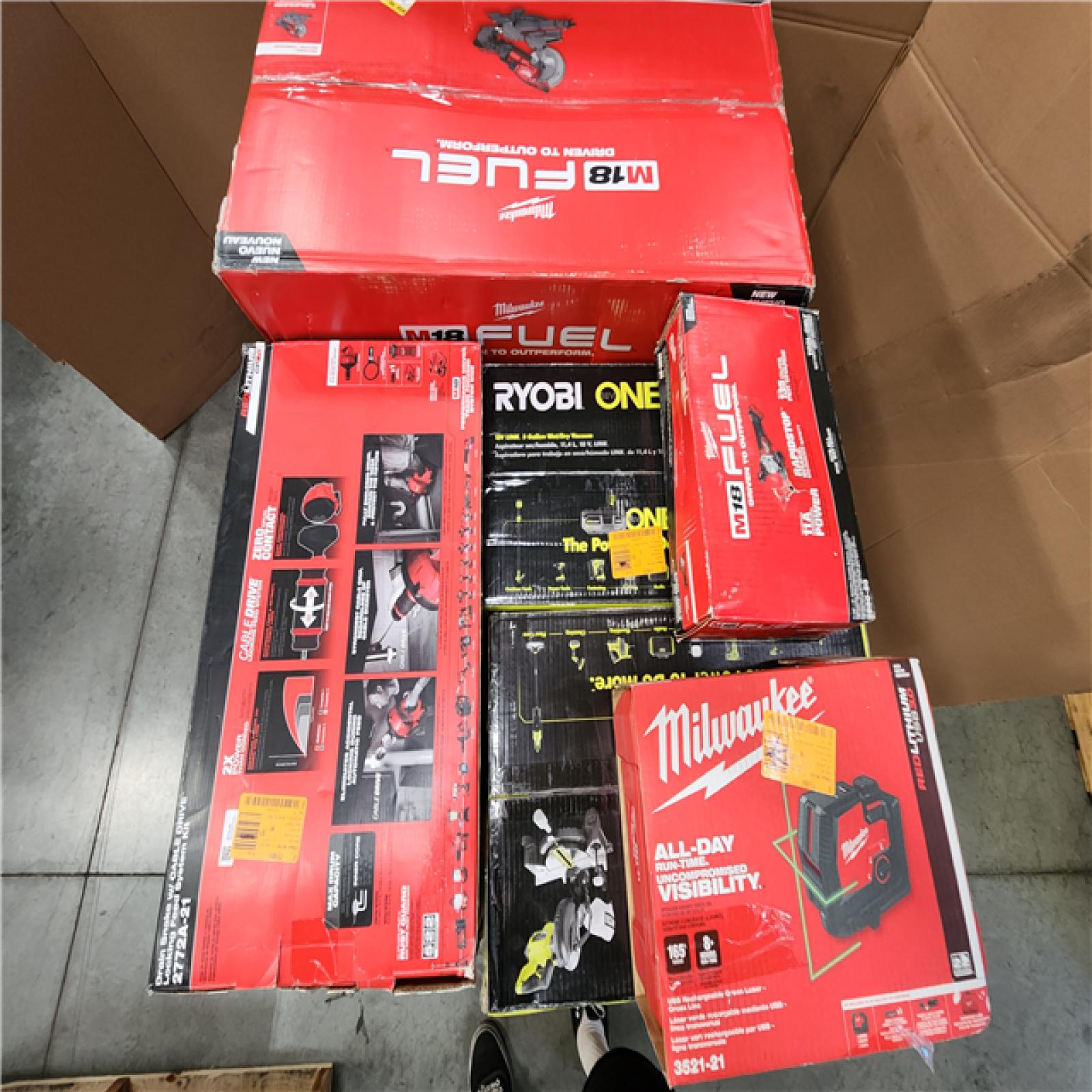 CALIFORNIA AS-IS TOOL PALLET