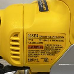 AS-IS DEWALT 20V MAX XR Cordless Brushless Jigsaw (Tool Only)