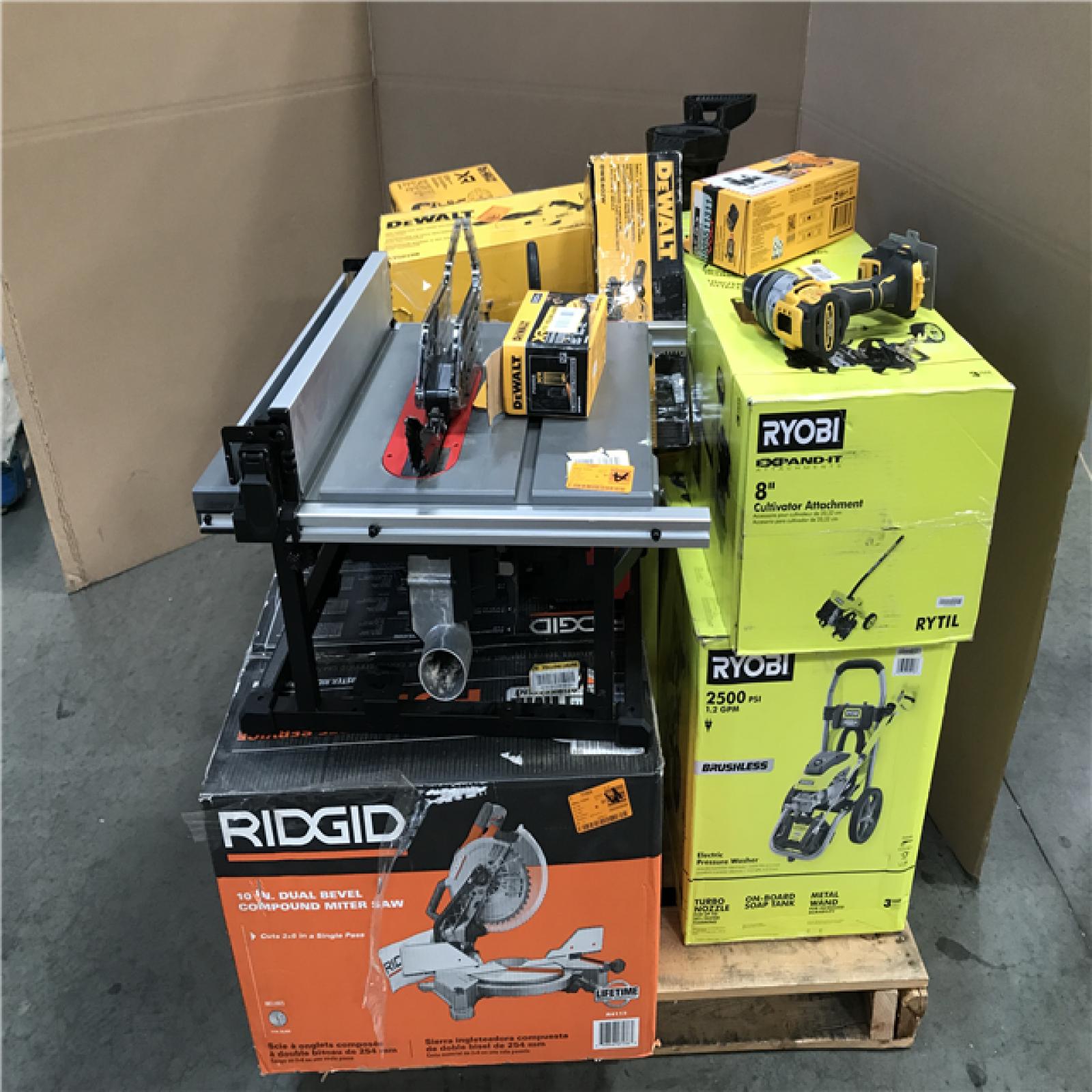 CALIFORNIA AS-IS TOOL PALLET