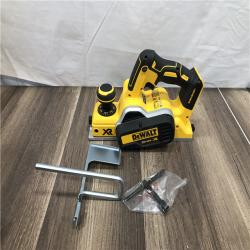 AS-IS DEWALT 20V MAX XR Cordless Brushless 3-1/4 in. Planer (Tool Only)