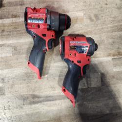HOUSTON LOCATION - AS-IS Milwaukee 3497-22 12V Brushless Hammer Drill and Impact Driver Combo Kit