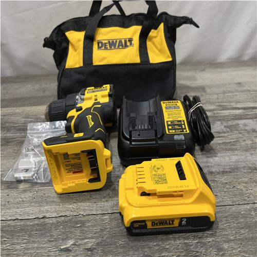 AS-IS DEWALT Atomic 20V Lithium-Ion Cordless Compact 1/2 in. Drill/Driver Kit