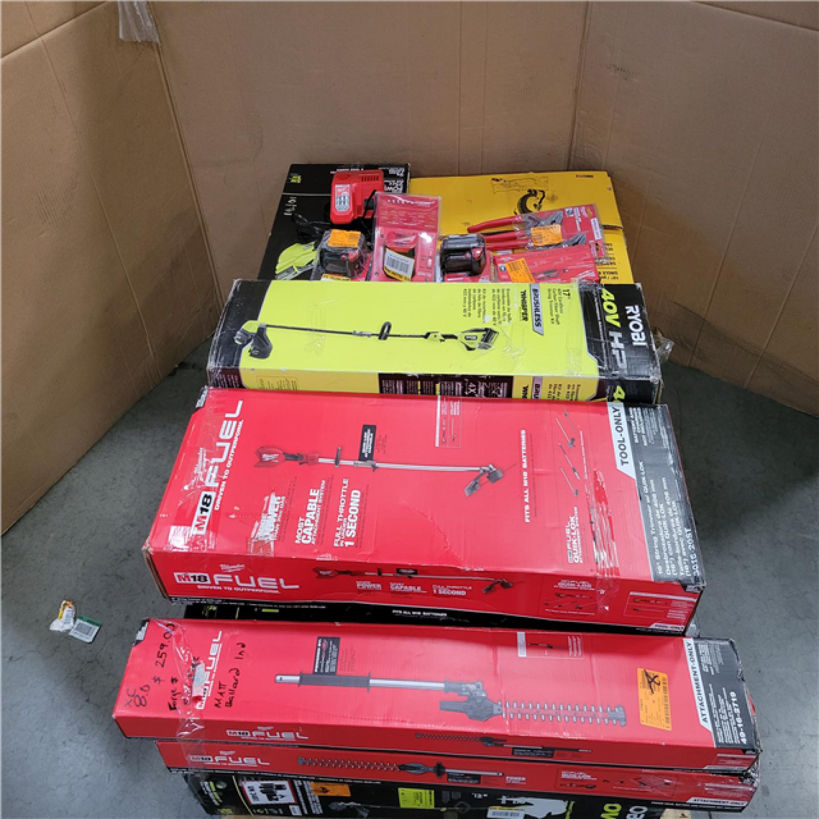 CALIFORNIA AS-IS TOOL PALLET