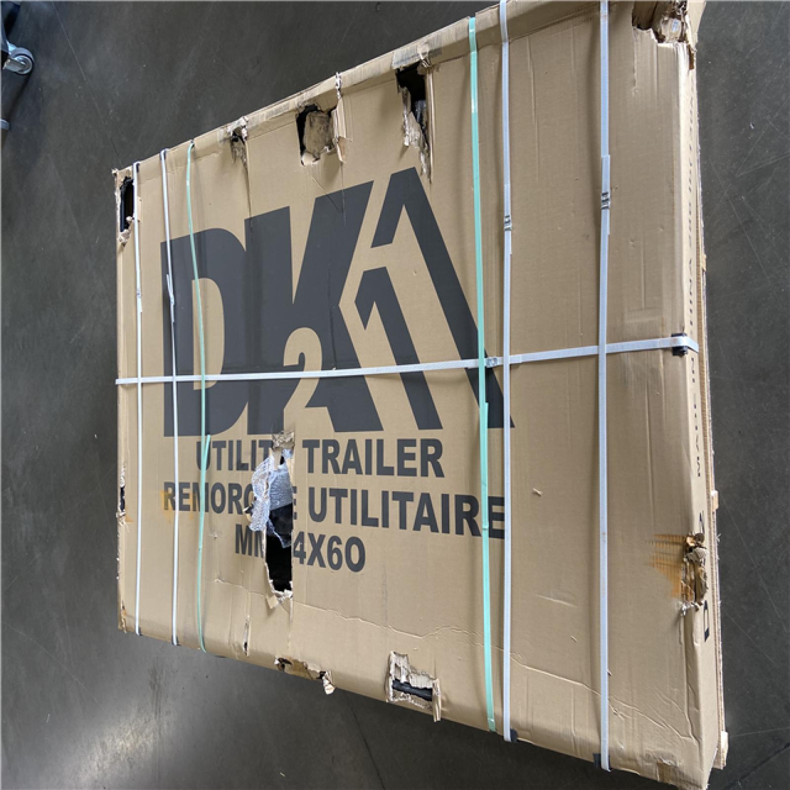 DALLAS LOCATION - DK2 by Marlon MMT4X6O 4 ft. x 6 ft. Single Axle Open Rail Utility Trailer | 1,314-lb Capacity with Ramp Gate