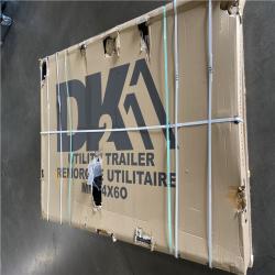 DALLAS LOCATION - DK2 by Marlon MMT4X6O 4 ft. x 6 ft. Single Axle Open Rail Utility Trailer | 1,314-lb Capacity with Ramp Gate