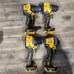 HOUSTON LOCATION - AS-IS DEWALT 4 TOOL COMBO KIT W/ (2) BATTERY & CHARGER