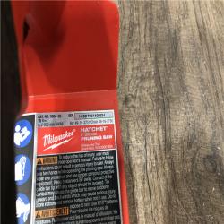 AS-IS Milwaukee M18 FUEL 18V Lithium-Ion Brushless Battery 8 in. HATCHET Pruning Saw (Tool-Only)