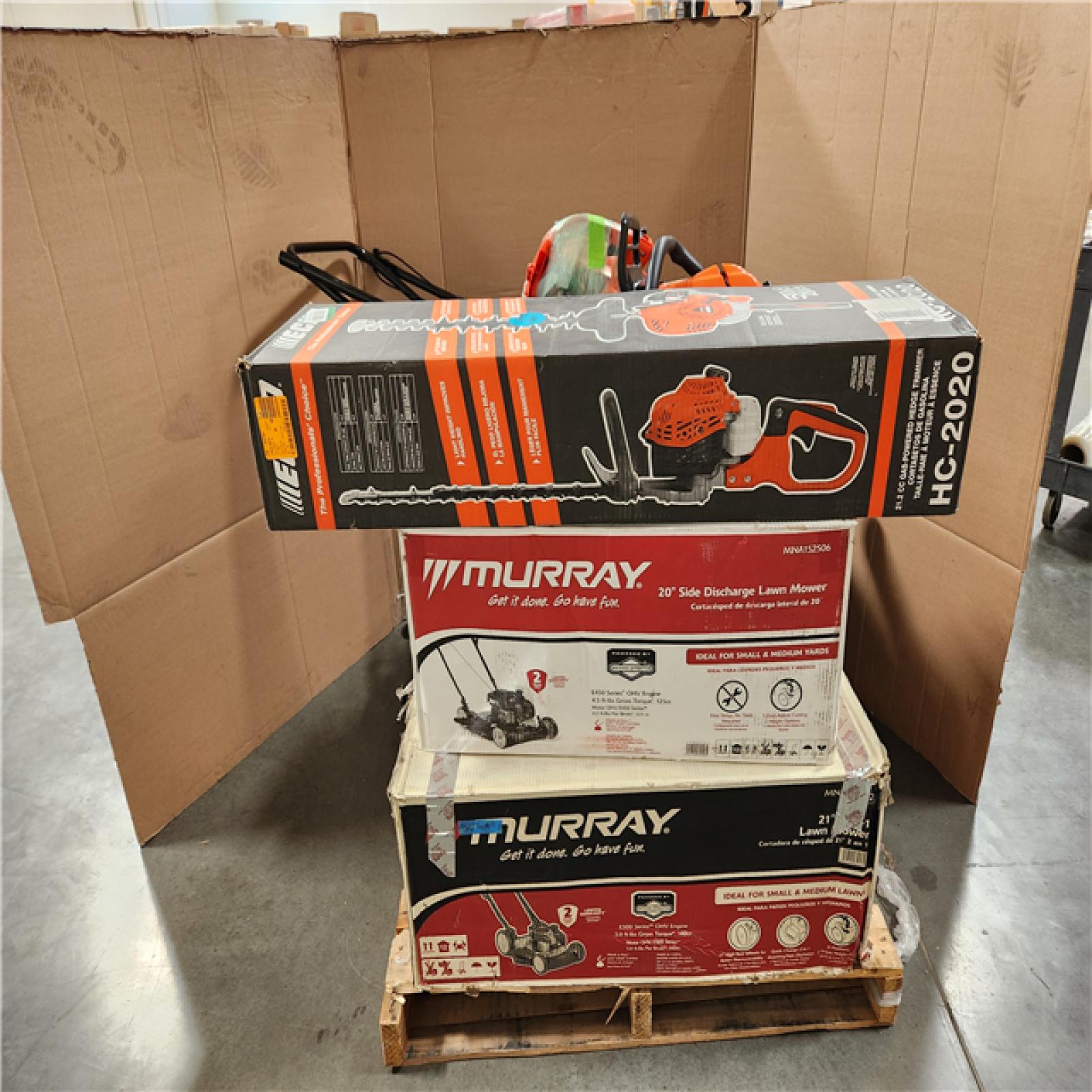 CALIFORNIA AS-IS OUTDOOR POWER EQUIPMENT