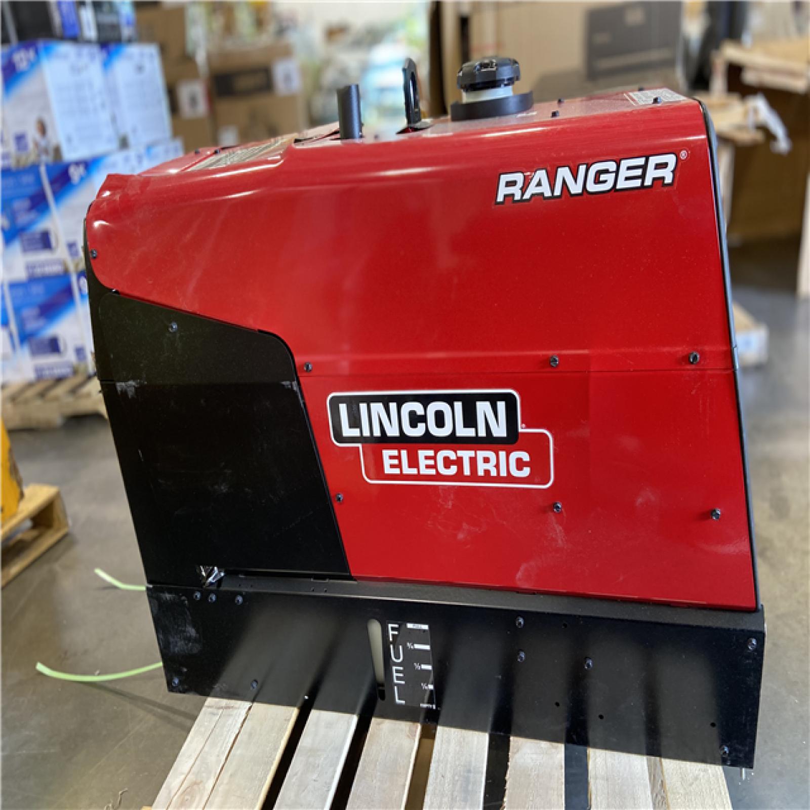 DALLAS LOCATION - Lincoln Electric 225 Amp Ranger 225 Gas Engine Driven DC Multi-Process Welder, 10.5 kW Peak Generator (Kohler)