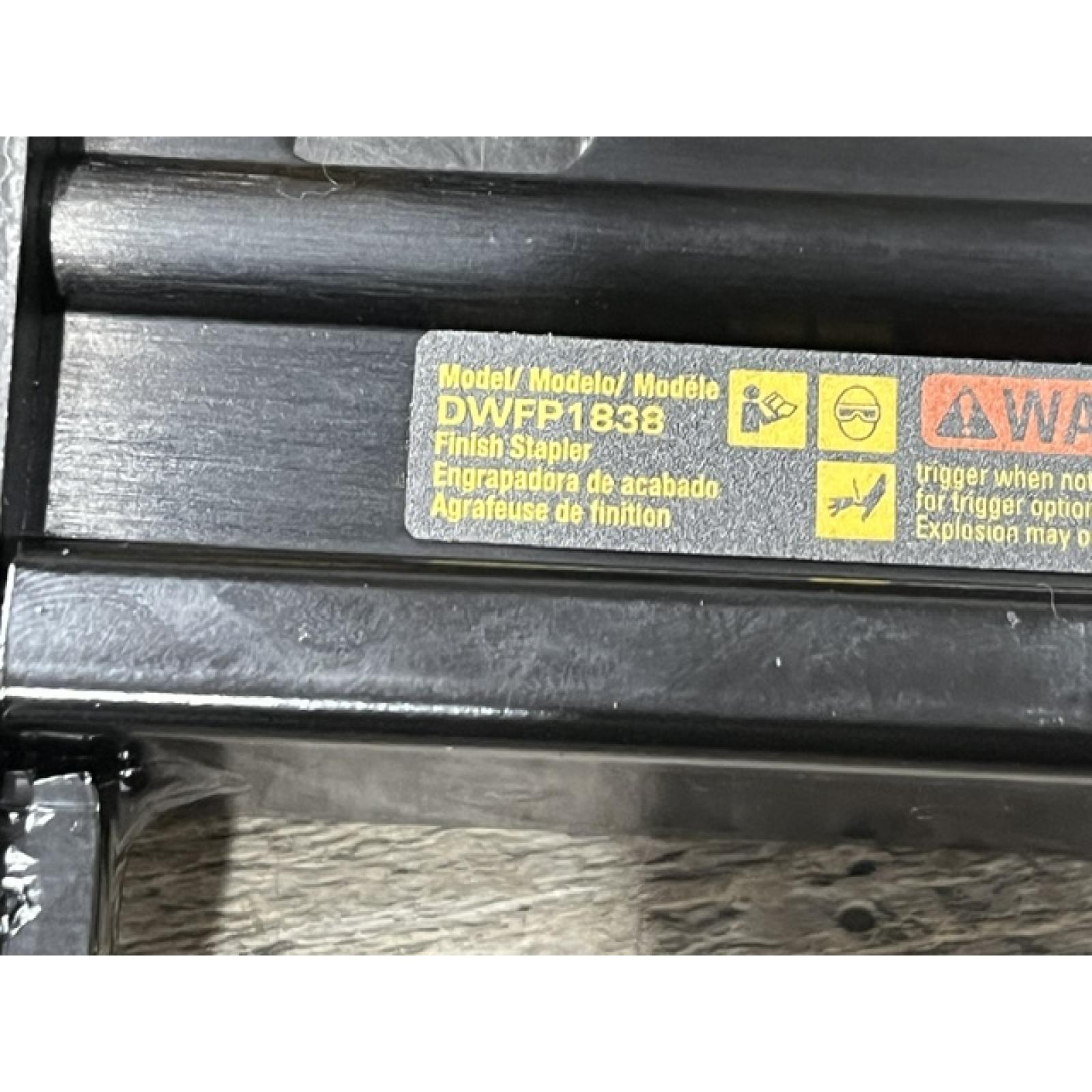 AS-IS DEWALT Pneumatic 18-Gauge 1/4 in. Crown Corded Stapler