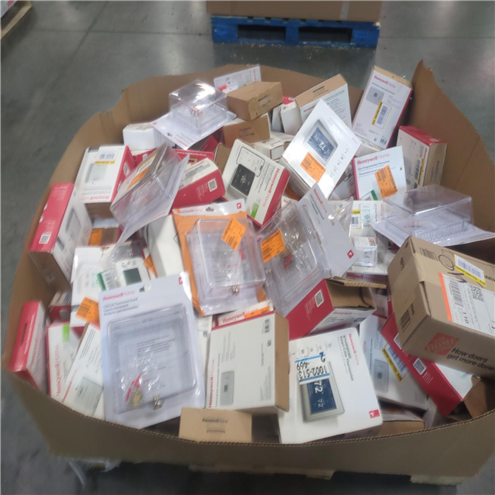 CALIFORNIA AS-IS HONEYWELL THERMOSTAT PALLET